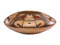 Polychrome Pottery Bowl