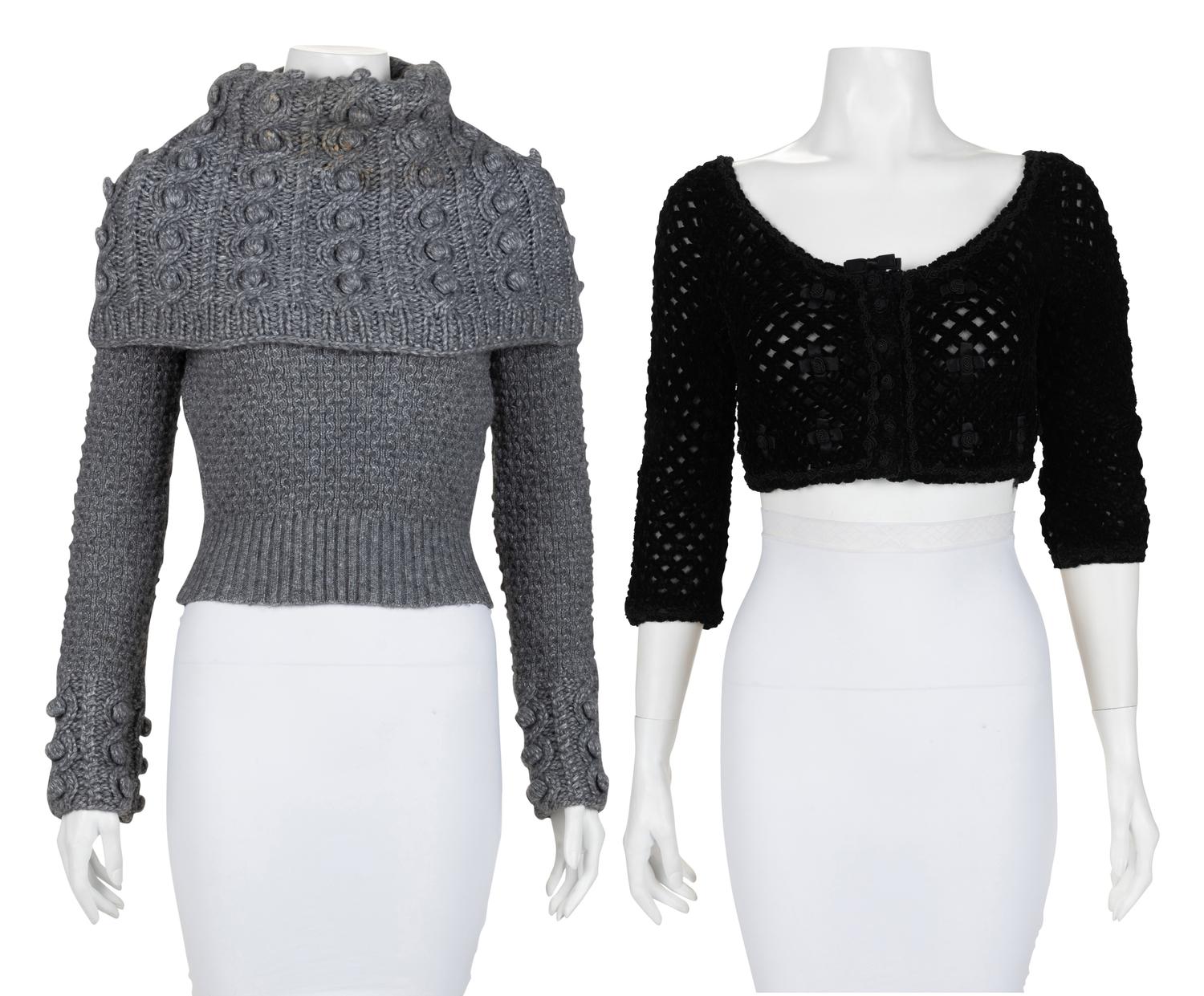 Two Christian Dior Knit Tops, 1990-2000s
