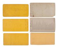MORROW, Stanley J. (1843-1921), photographer. 10 stereoviews of Mandan, Arikara, Sans Arc, and Brulé Sioux subjects.