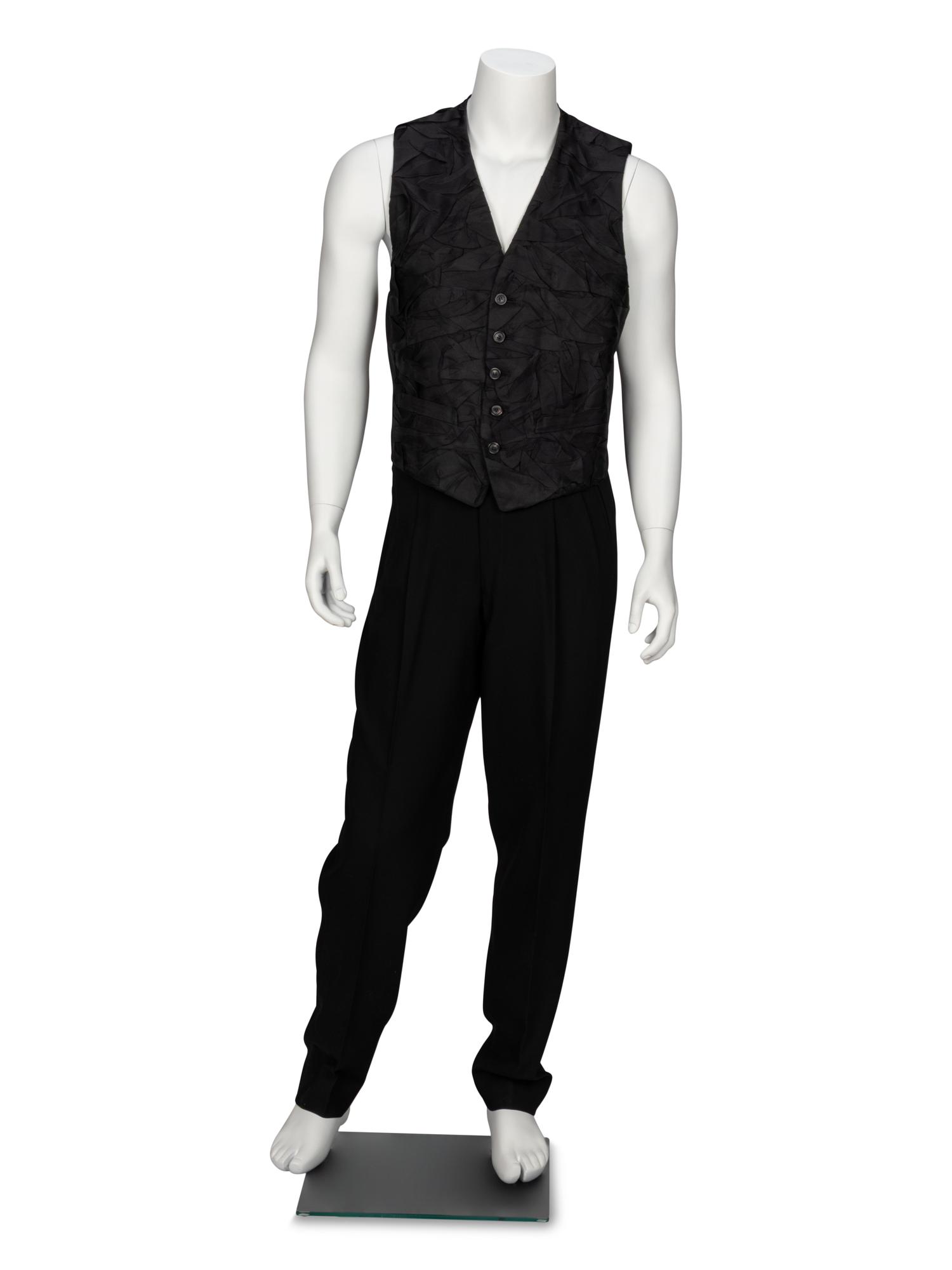 Issey Miyake, Three-Piece Black Suit