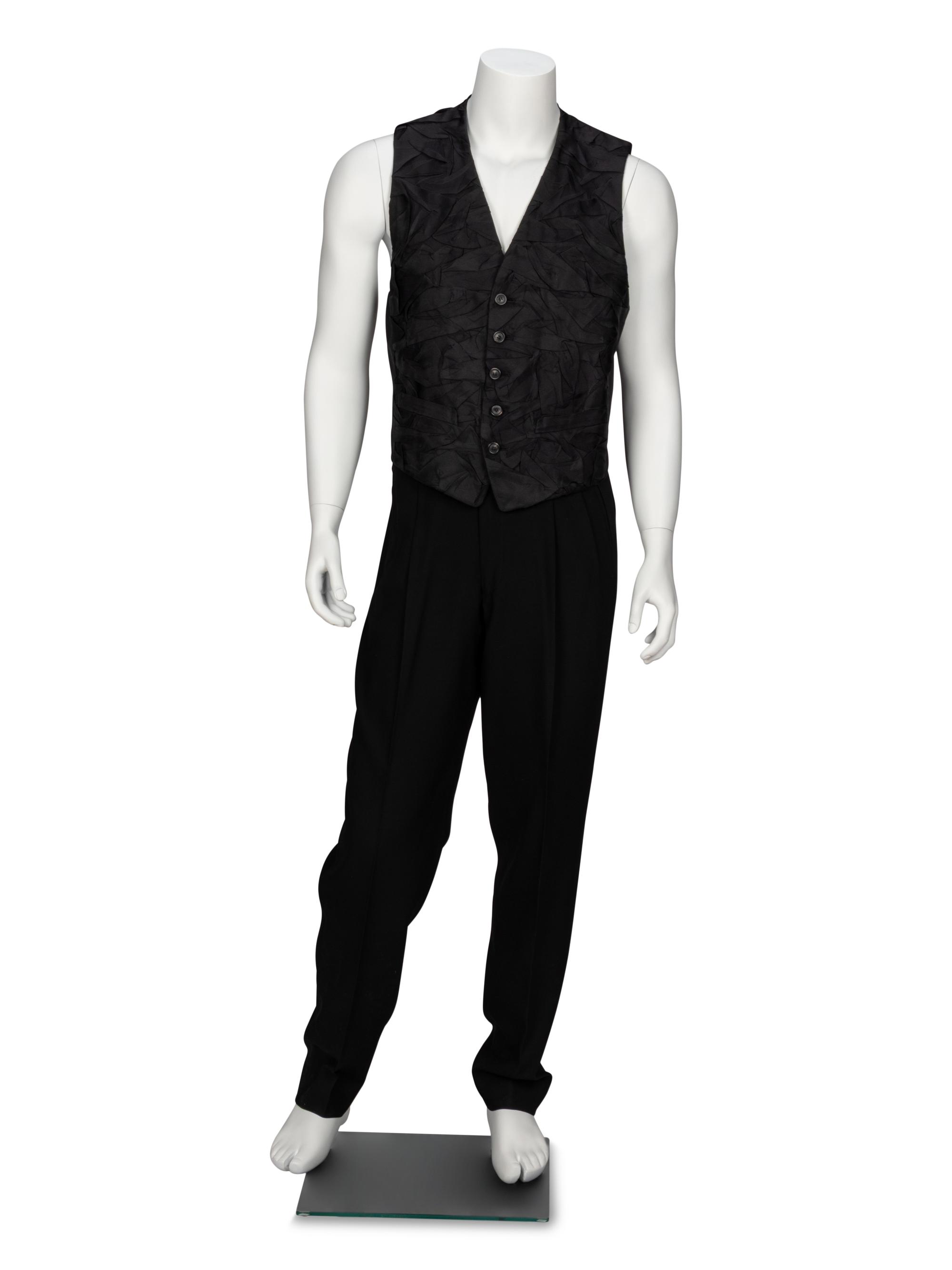 Issey Miyake, Three-Piece Black Suit