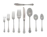 An American Silver Flatware Service