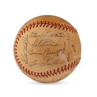 A 1955 Philadelphia Phillies Team Signed Autograph Baseball