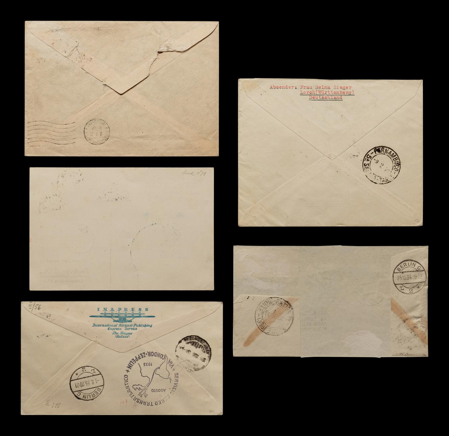[FLIGHT COVERS] A Collection of Eastern European Dispatched Flight Covers and Postcards
