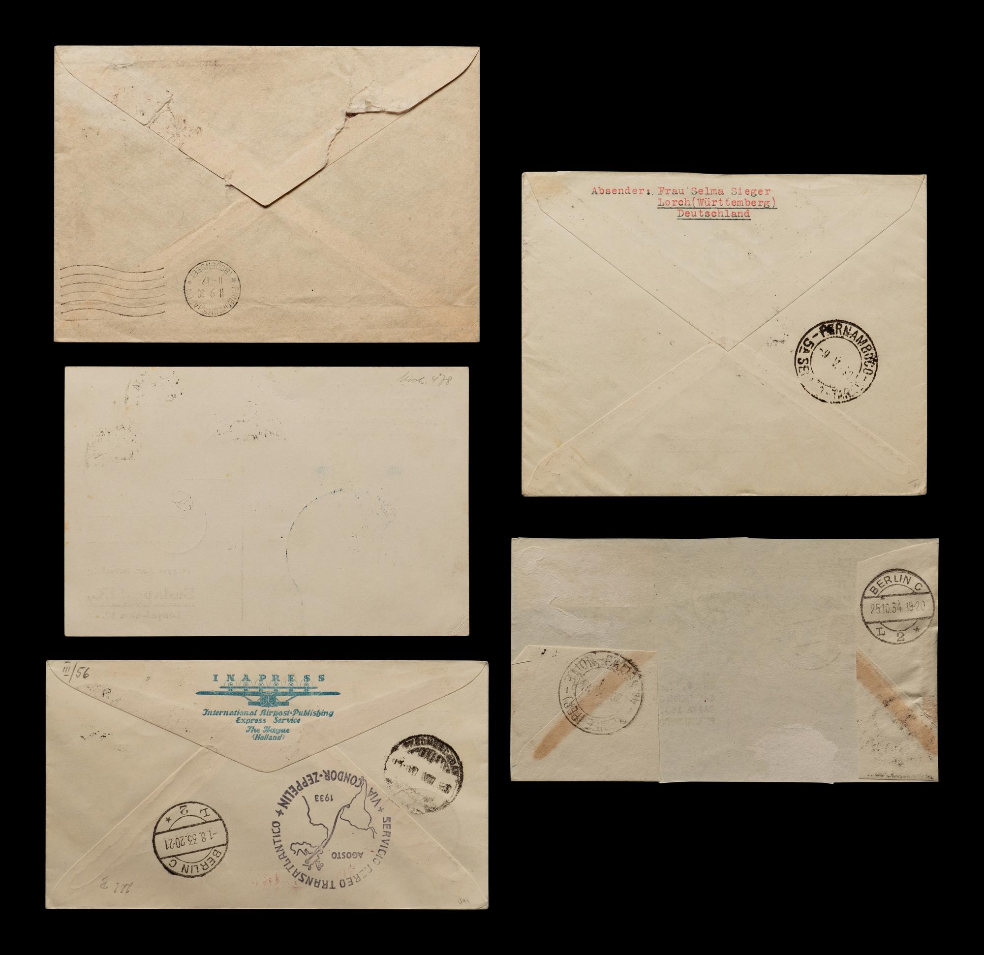 [FLIGHT COVERS] A Collection of Eastern European Dispatched Flight Covers and Postcards