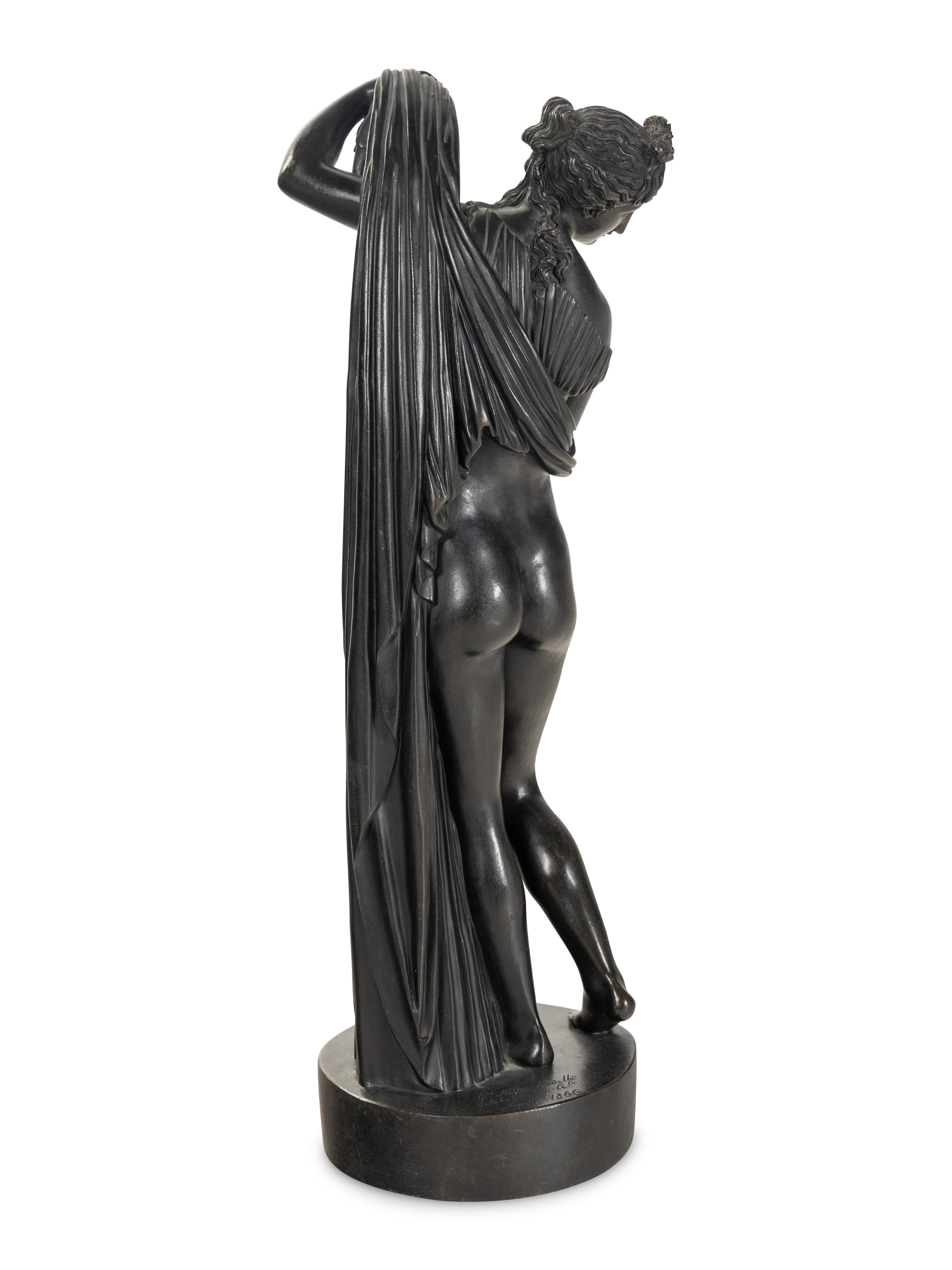 An Italian Bronze Model of the Callipygian Venus