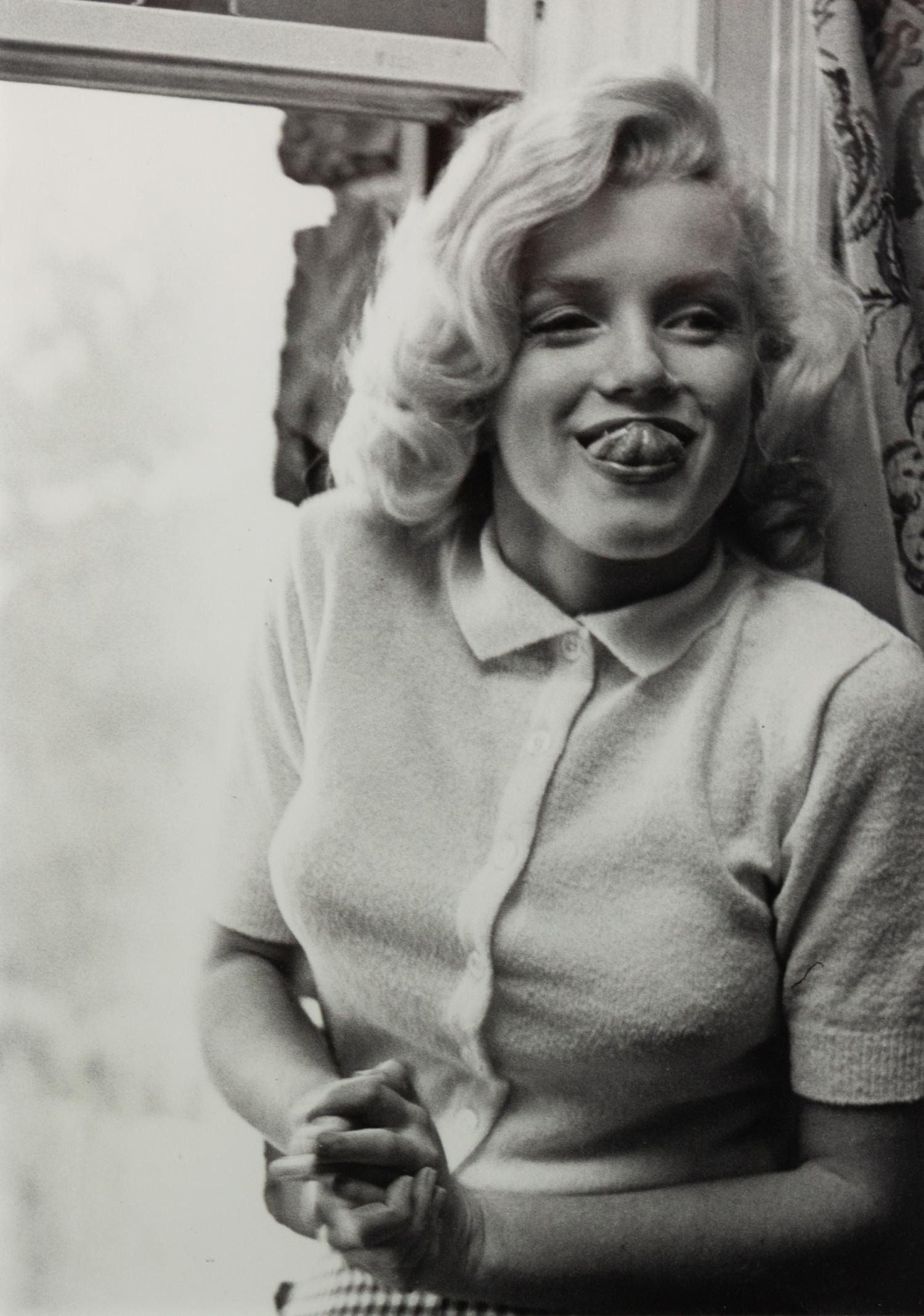 Marilyn Monroe with Tongue and Marilyn Monroe with Sculpture (a pair of works)