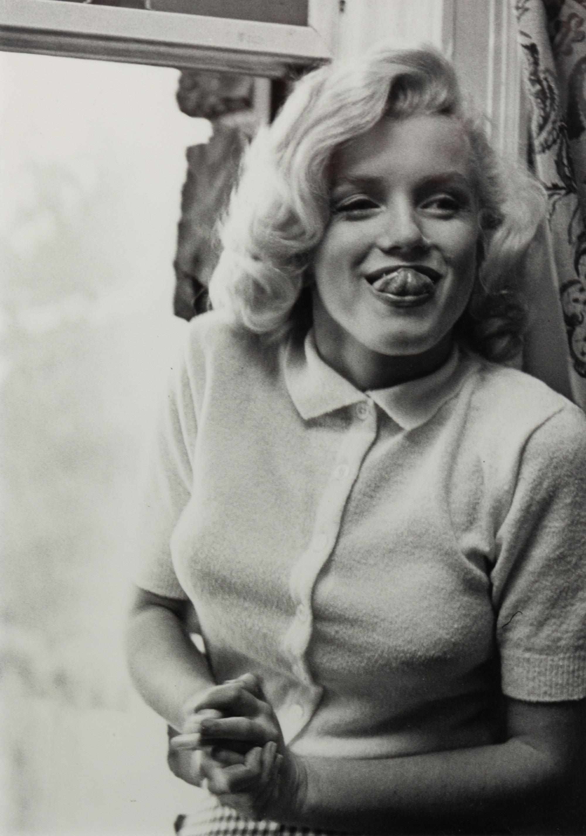 Marilyn Monroe with Tongue and Marilyn Monroe with Sculpture (a pair of works)