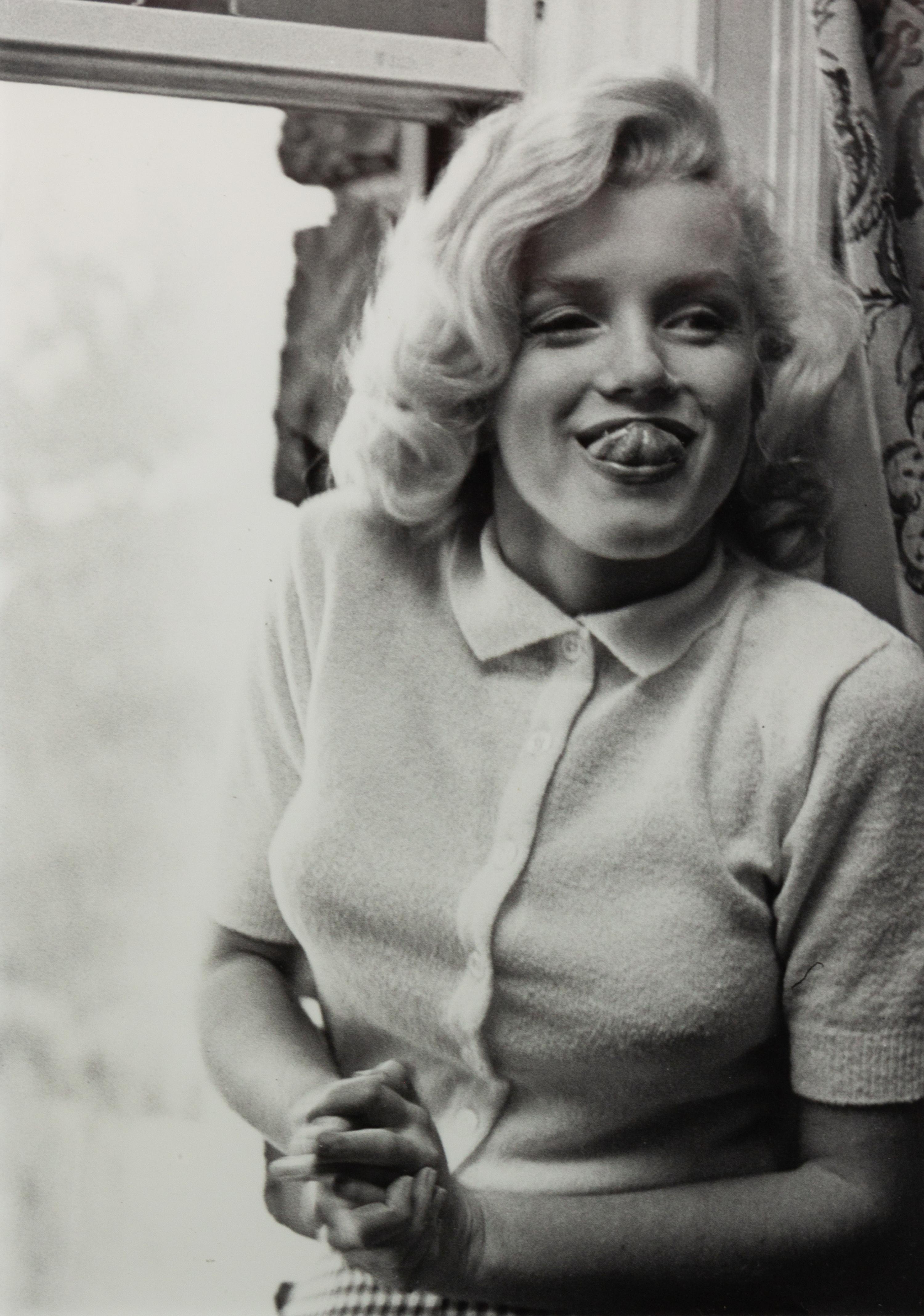 Marilyn Monroe with Tongue and Marilyn Monroe with Sculpture (a pair of works)
