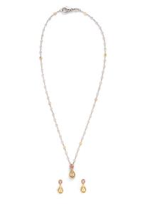 DIAMOND AND COLORED DIAMOND SET