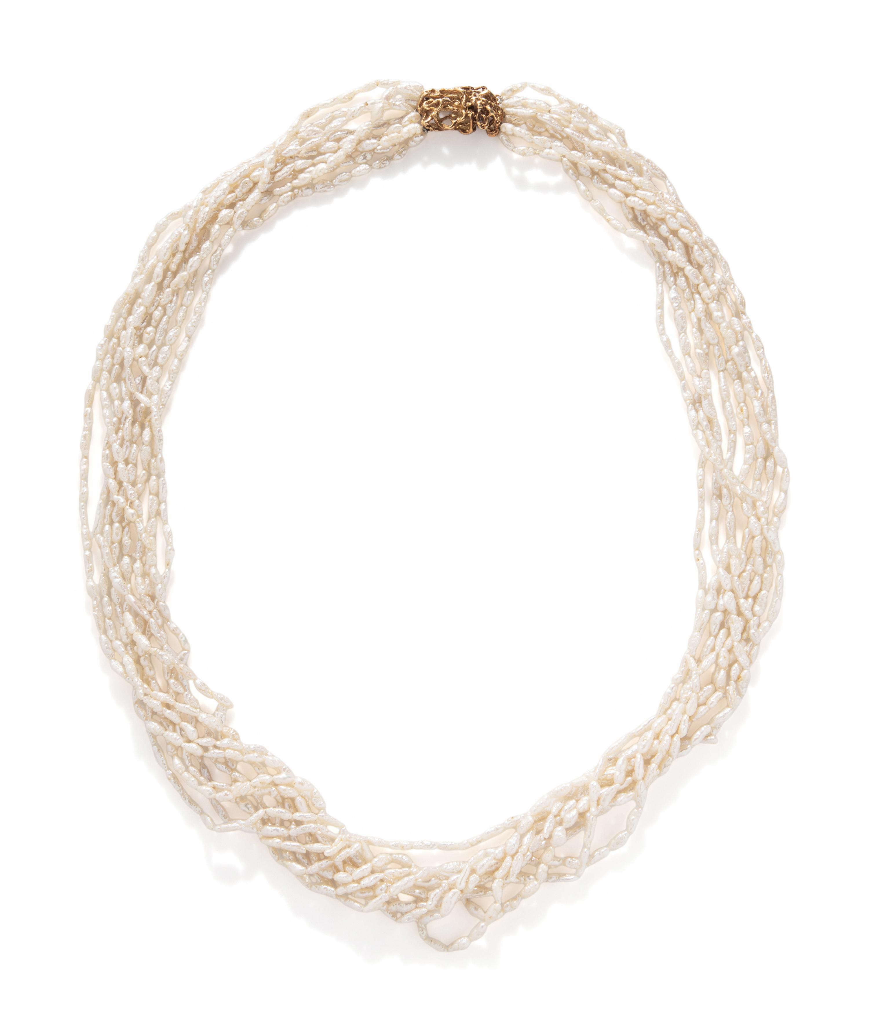 ARTHUR KING, MULTISTRAND FRESHWATER CULTURED PEARL NECKLACE