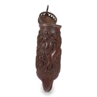 A Finely Carved German Black Forest Pipe