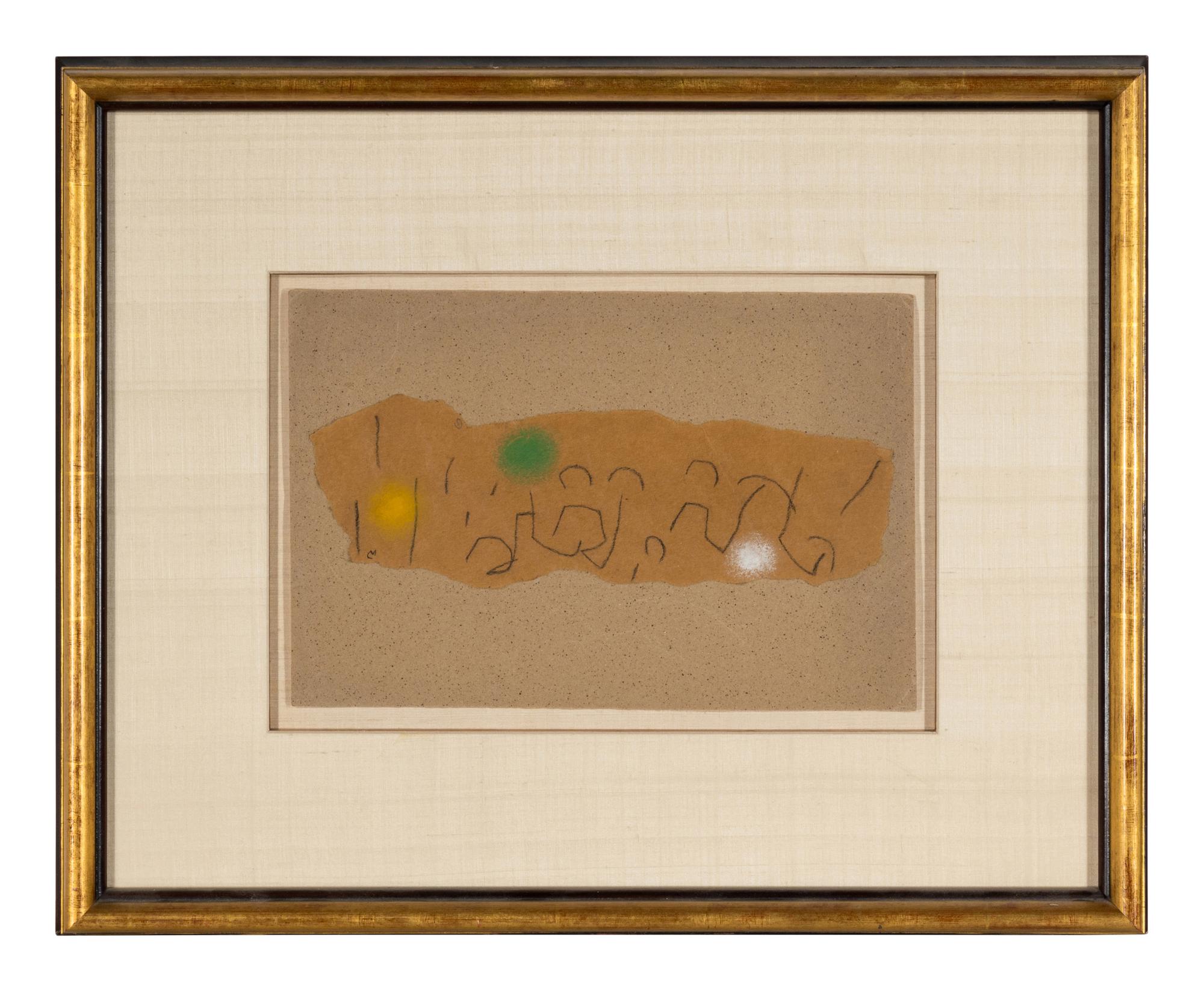 Joan Miró (Spanish, 1893-1983) — Sans Titre , 1960