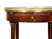 A Louis XVI Style Brass Mounted Gueridon — 19TH CENTURY