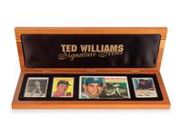 A Ted Williams Signature Series Set of Signed Autograph Baseball Cards,