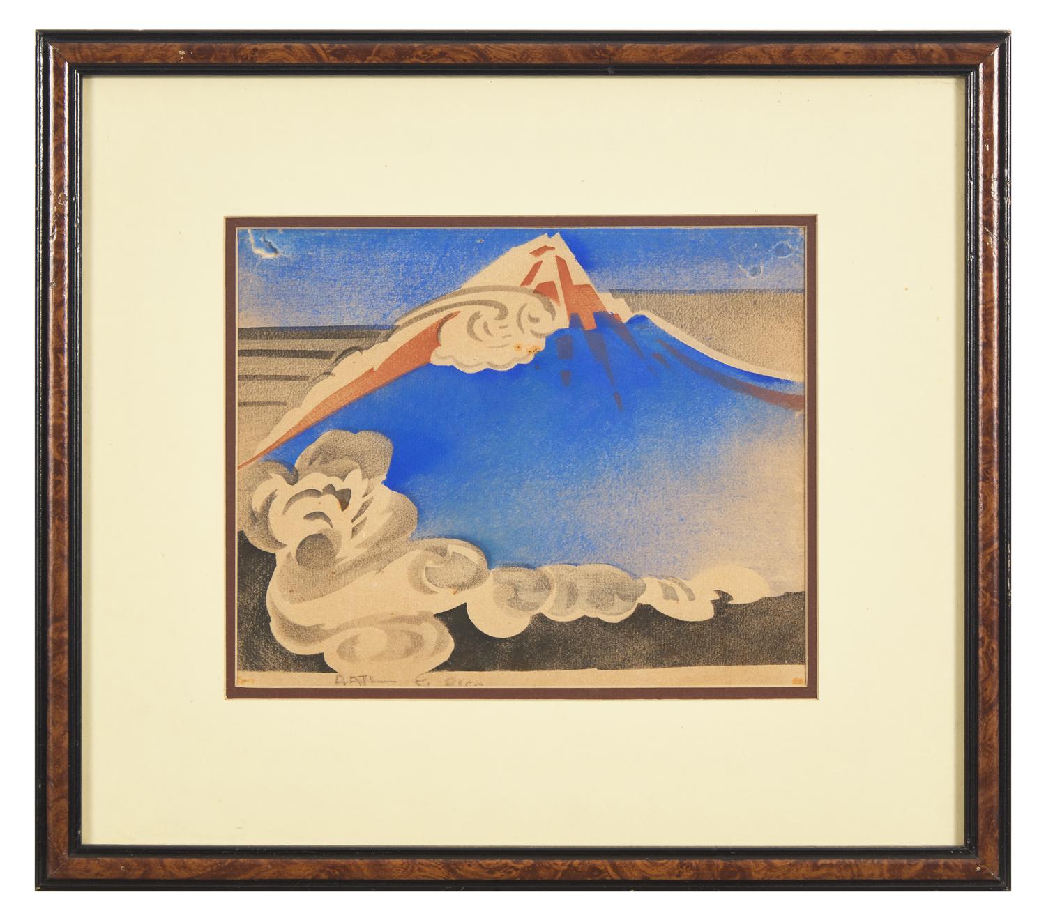 Two Works: Mountain Scene I; t ogether with Mountain Scene II (2)