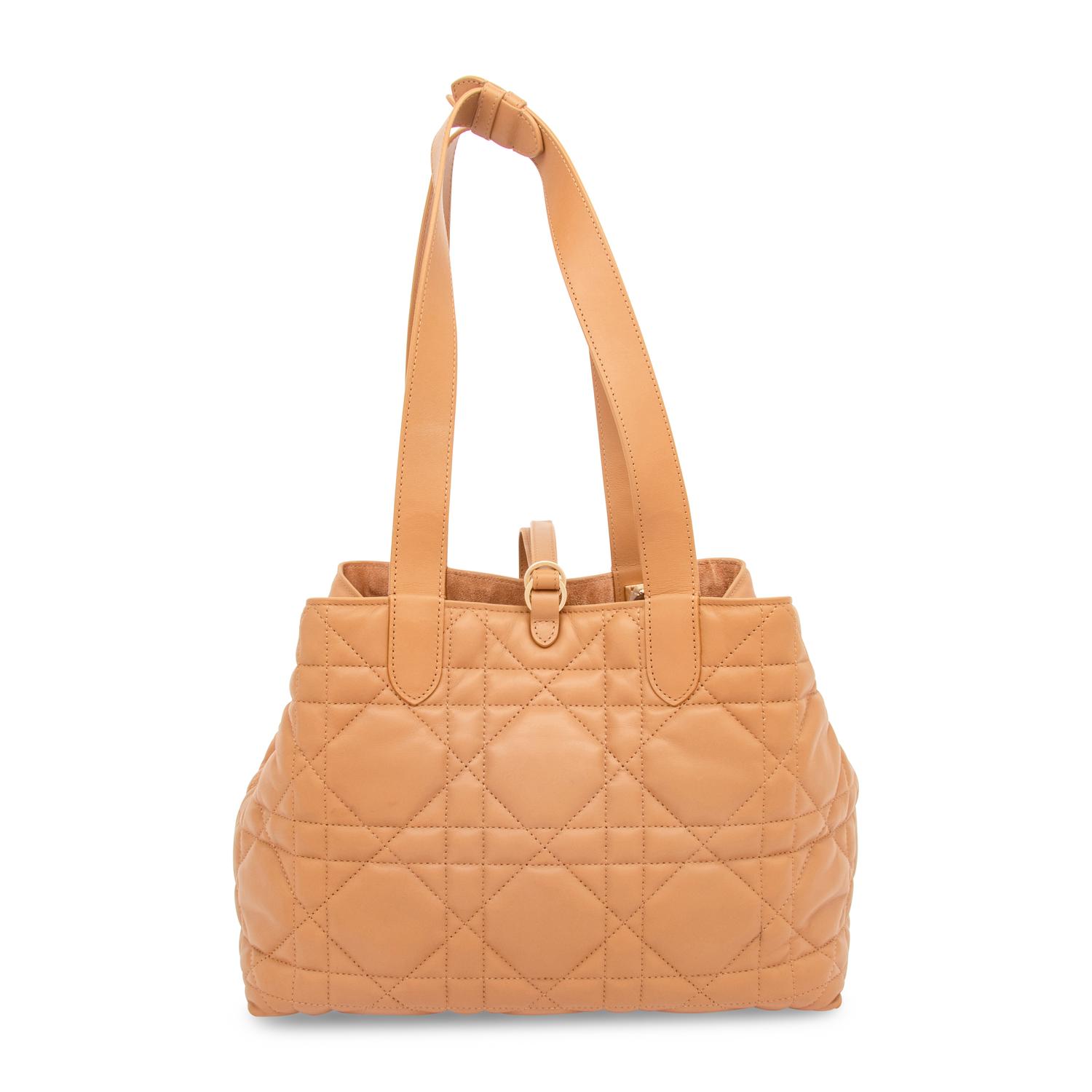 CHRISTIAN DIOR, QUILTED TOUJOURS TOTE