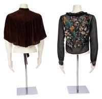 Collection of Five Jackets and Tops, 1930s-40s