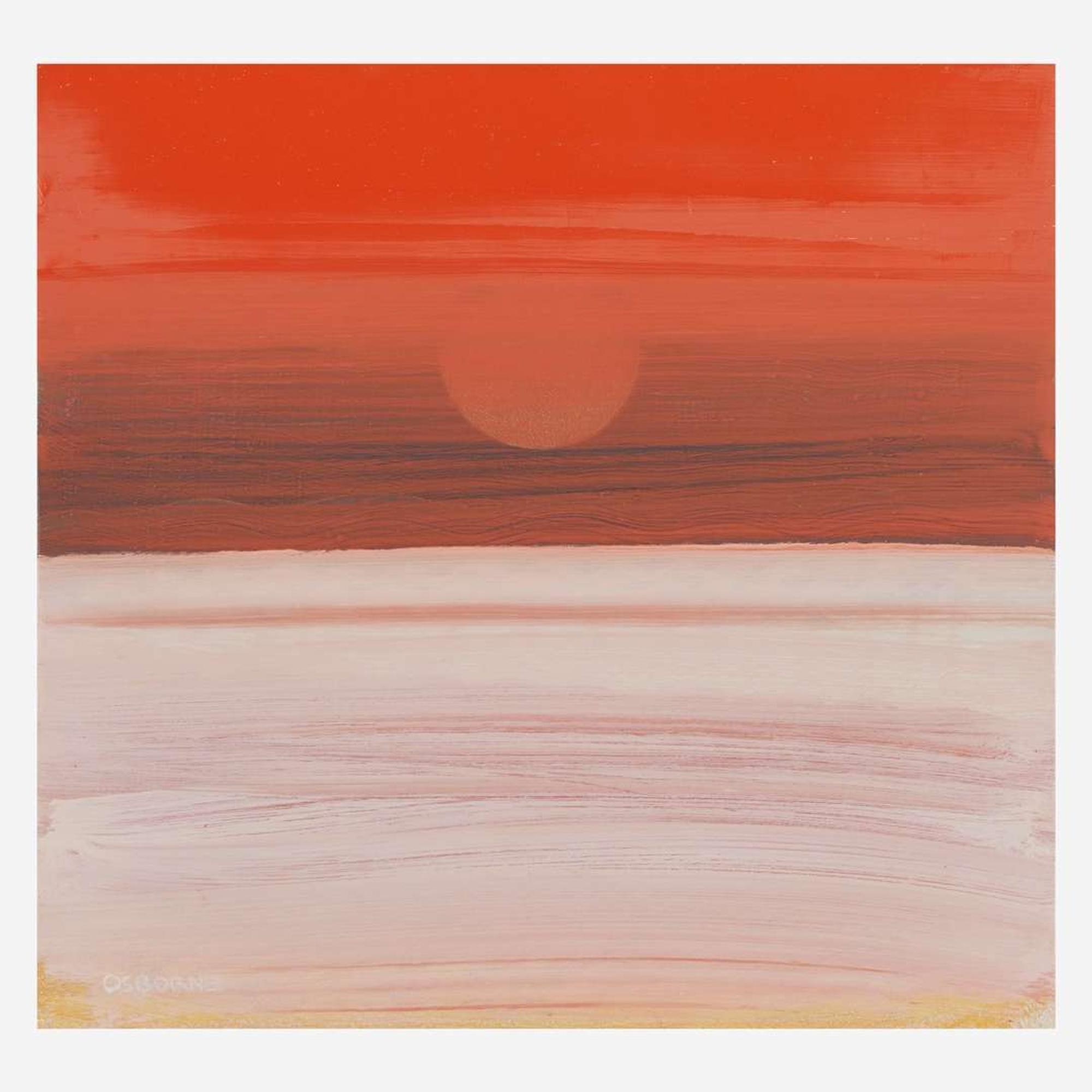 Elizabeth Osborne (American, B. 1936) Falling Sun