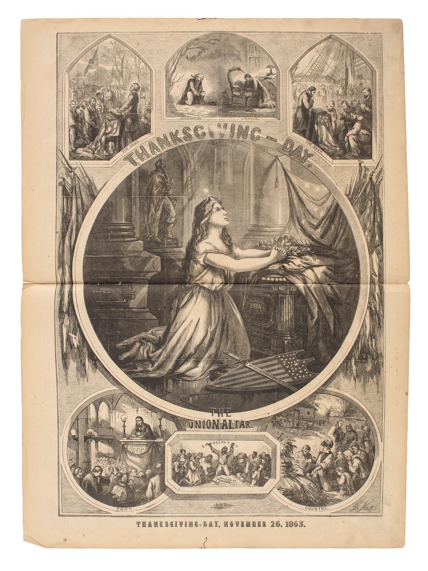 [CIVIL WAR - ART]. A group of 8 engravings, including Harper's Weekly illustrations, comprising: