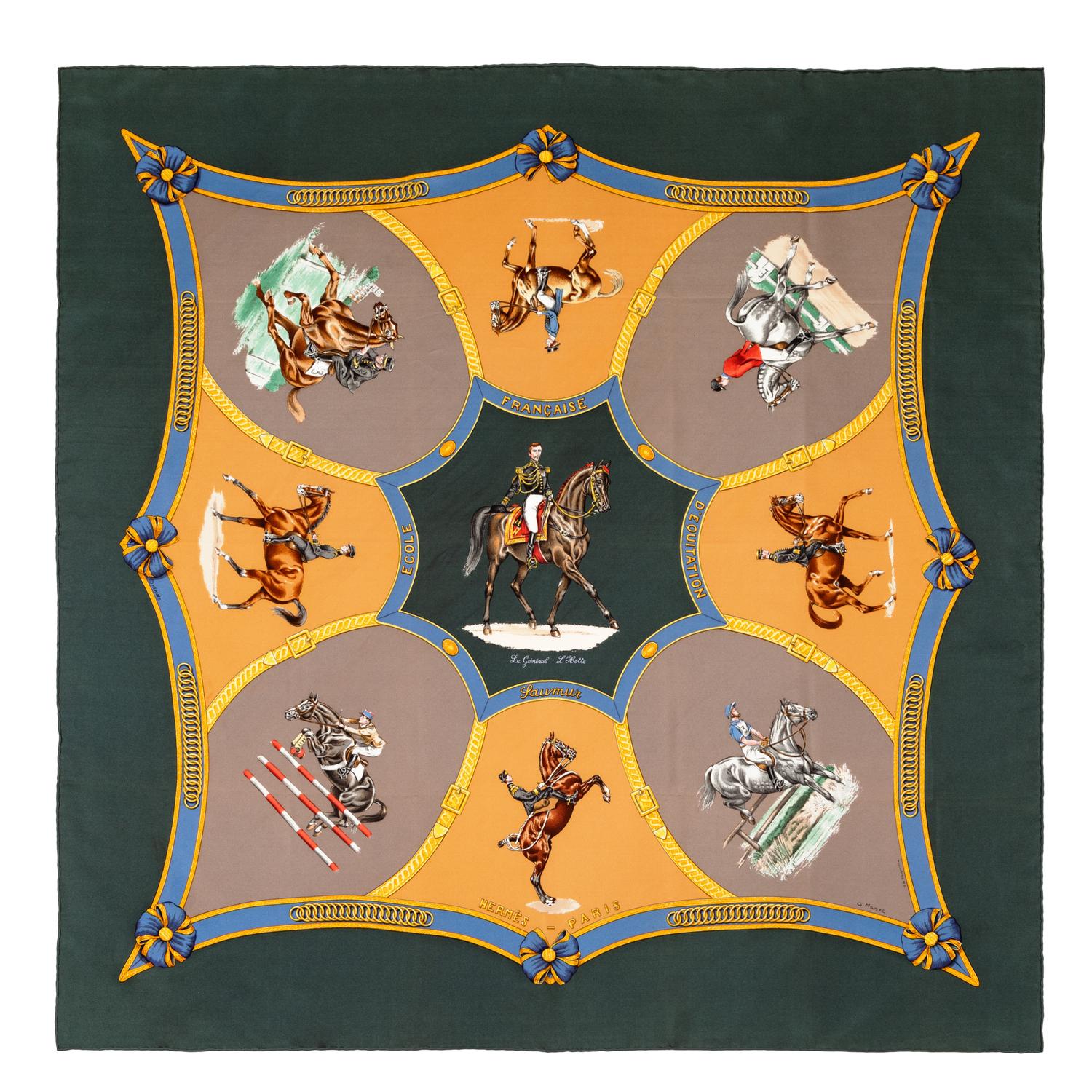 Hermès 90cm Silk Scarf