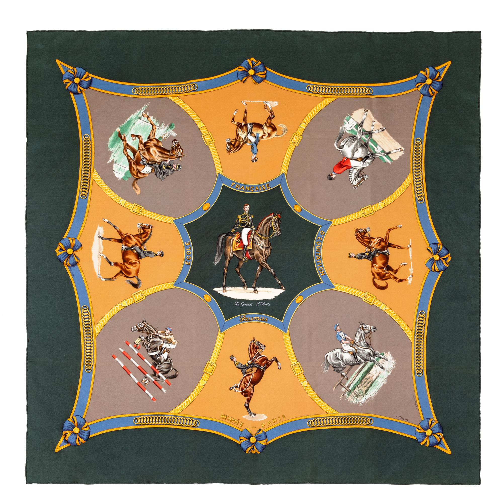 Hermès 90cm Silk Scarf