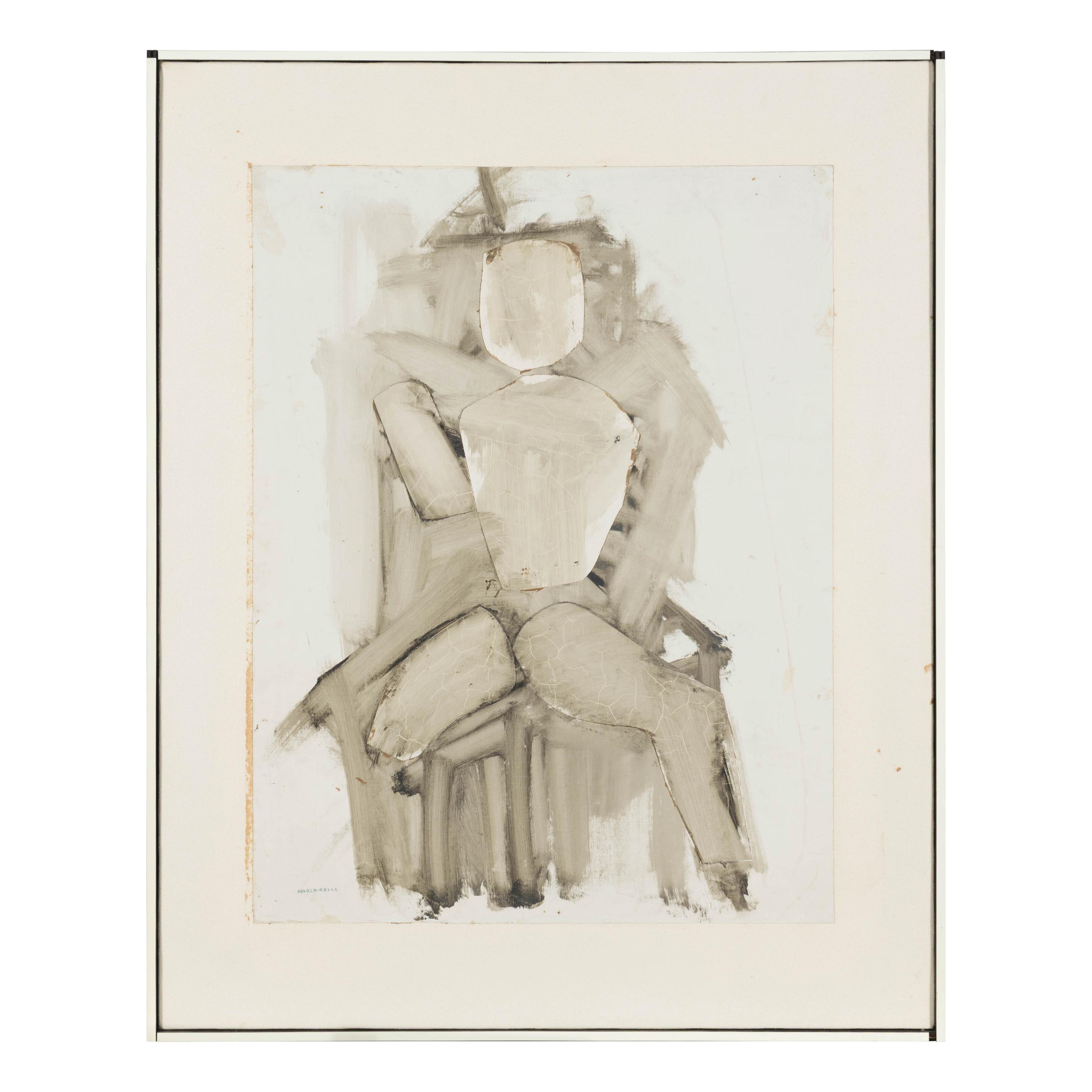 Conrad Marca-Relli (American, 1913-2000) — Untitled (F-S-5-67), 1967