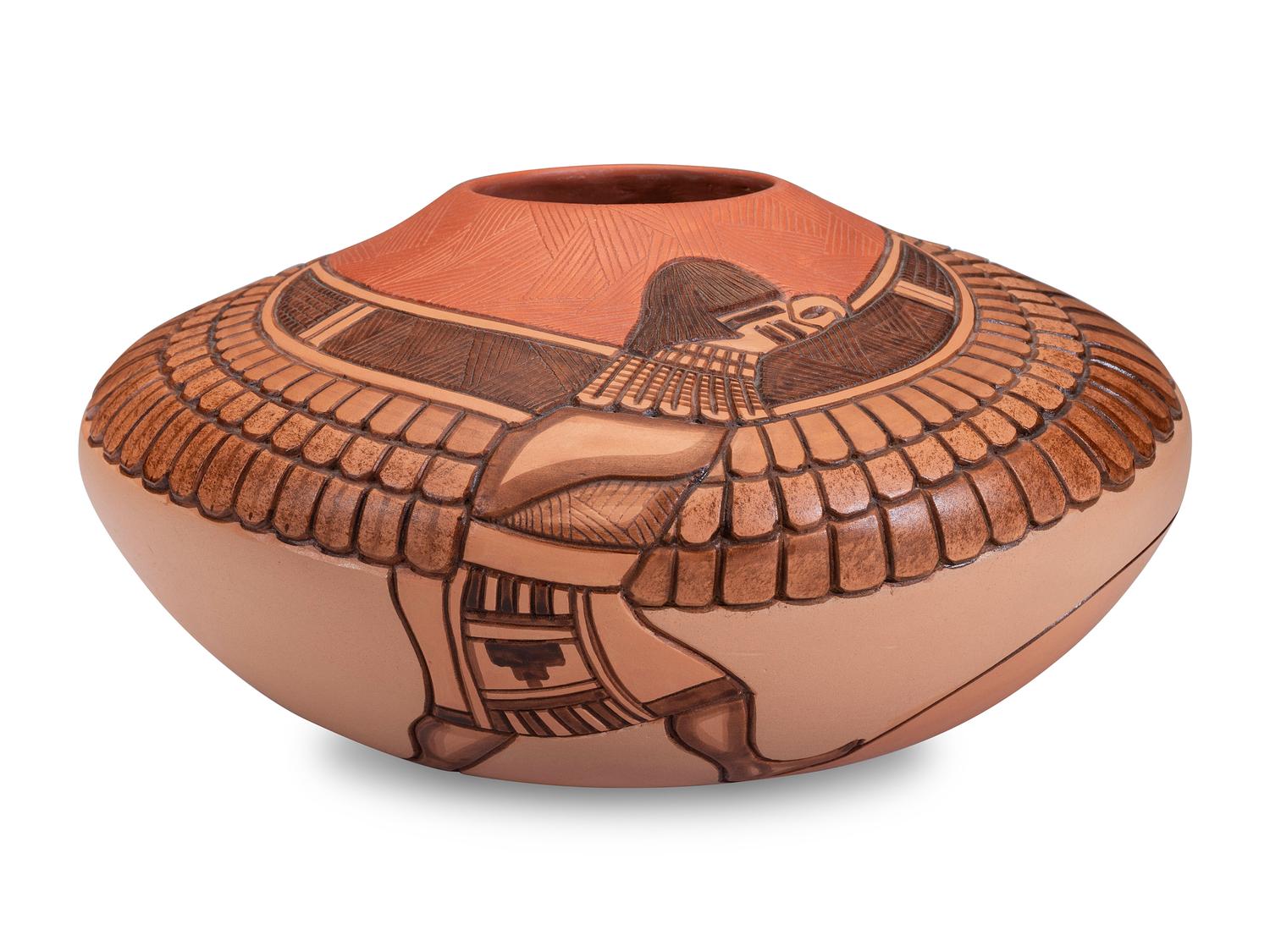 Polychrome Pottery Jar