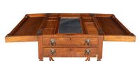 An Edwardian Mahogany Flip-Top Dressing Table
