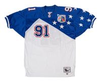 A Kevin Greene Signed Autograph Game Issued Pro Bowl Jersey with Inscriptions