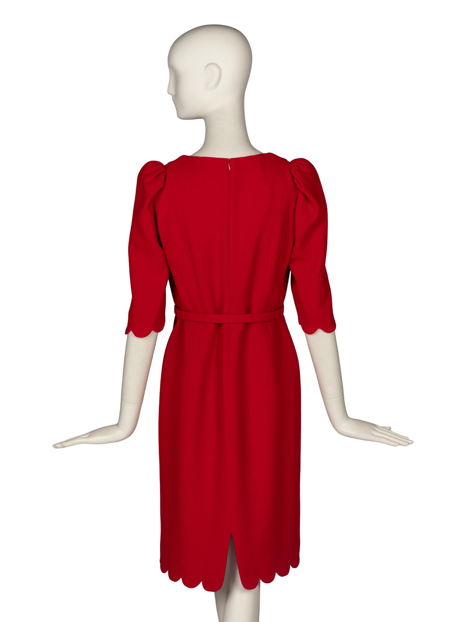 Andrew Gn Dress and Jacket With Belt