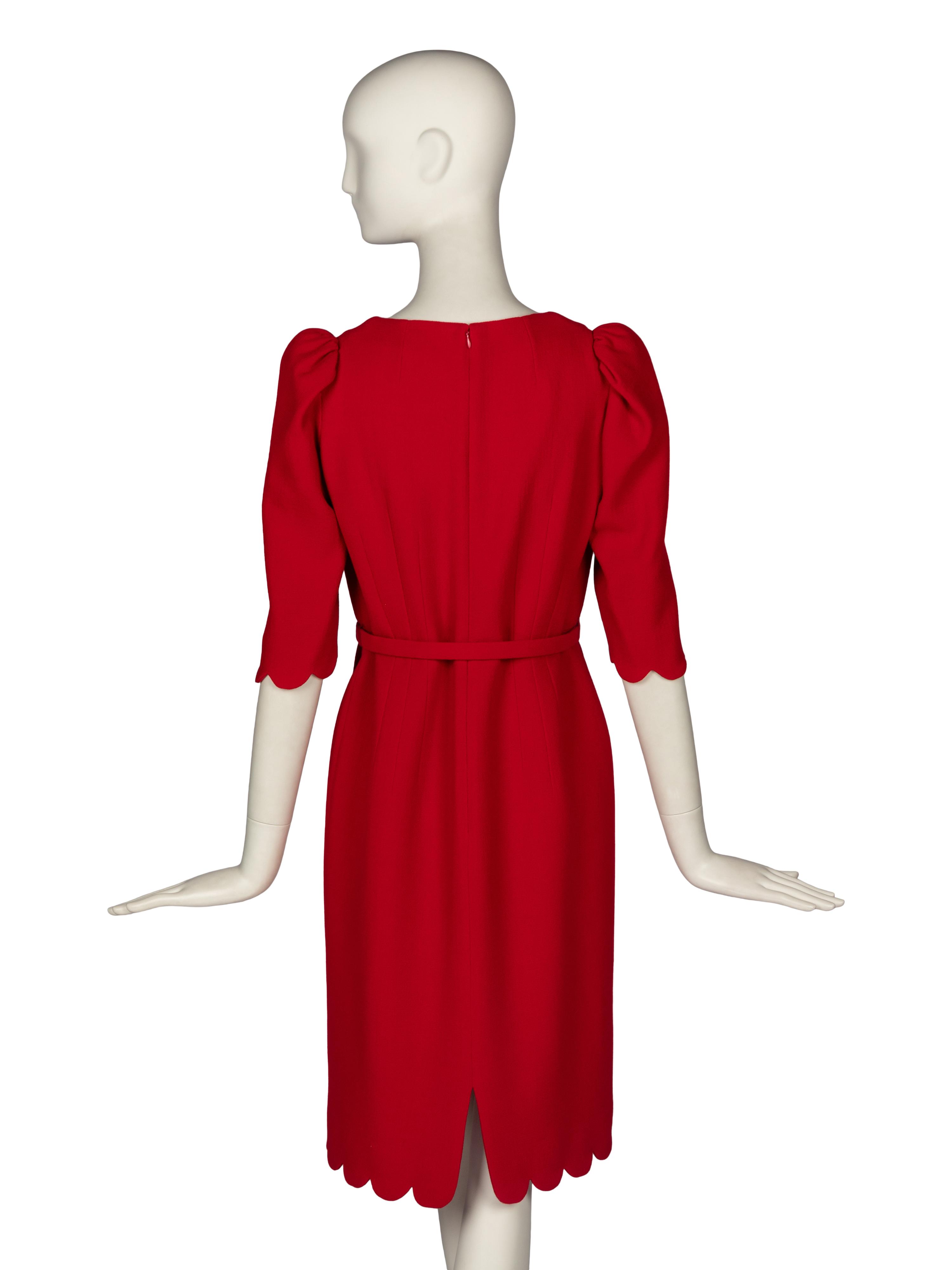 Andrew Gn Dress and Jacket With Belt