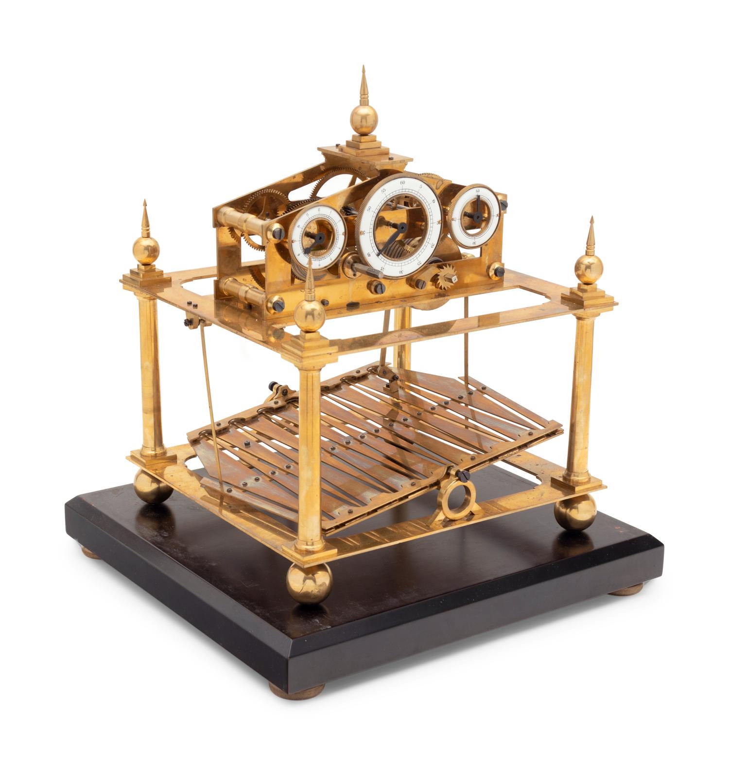A Brass Congreve Clock