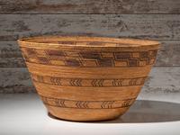 Yokut Polychrome Storage Basket