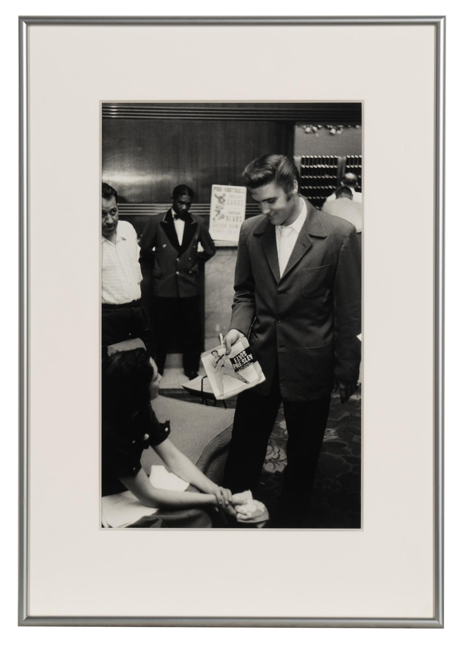 Elvis Presley, 1956 and Untitled (Elvis and Nixon ) (two works)