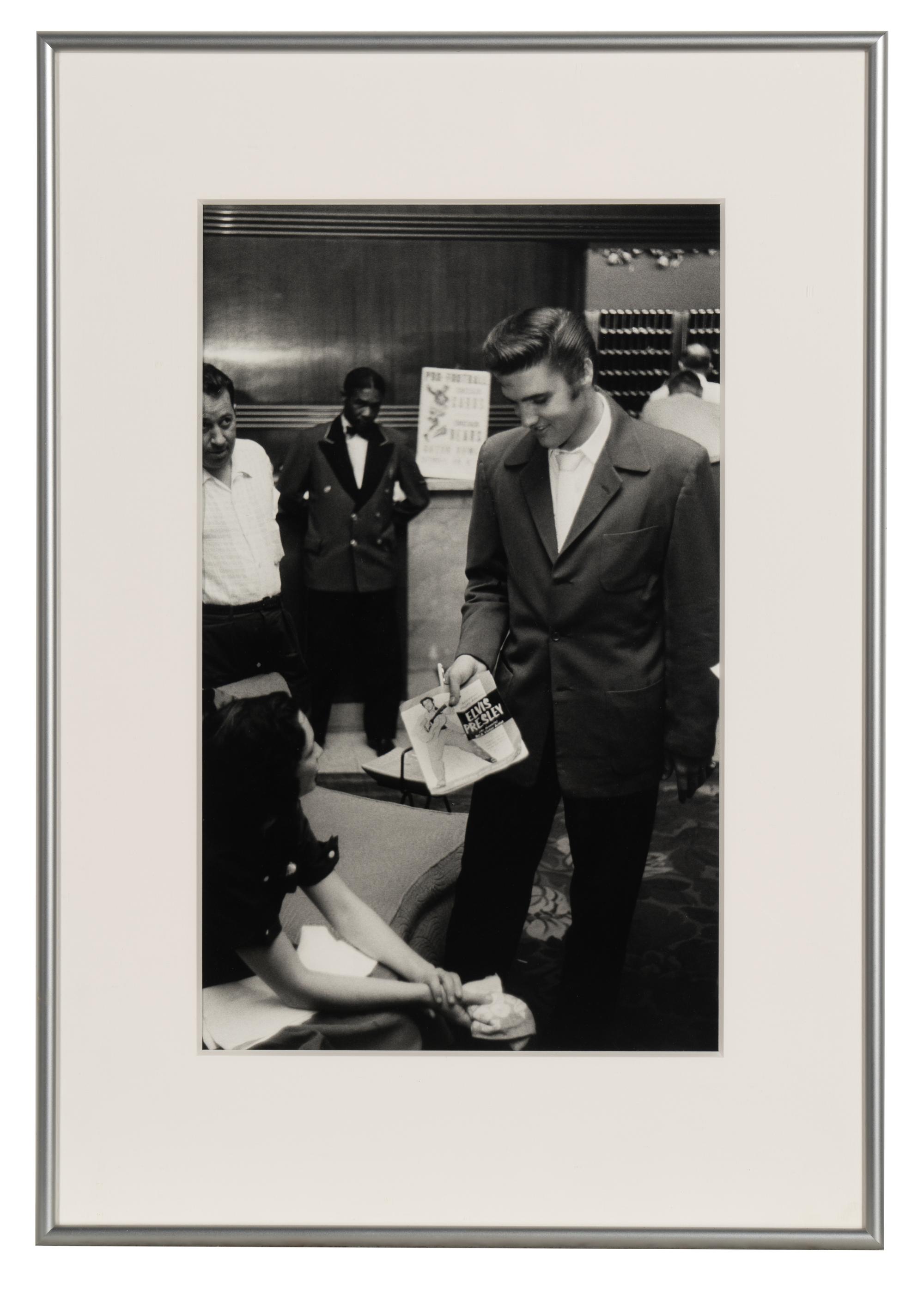 Elvis Presley, 1956 and Untitled (Elvis and Nixon ) (two works)