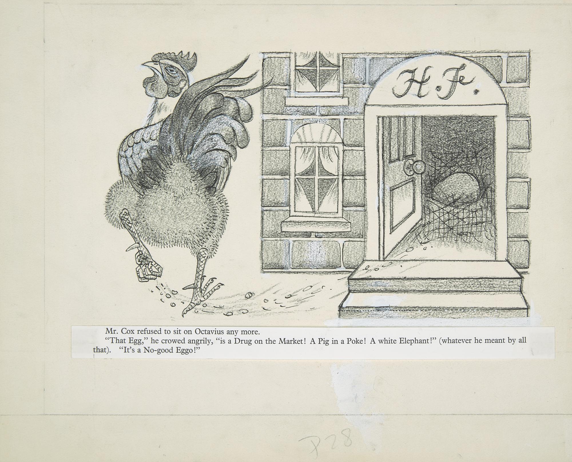 Hale, Kathleen. Original Maquette and Storyboards for "Henrietta's Magic Egg"