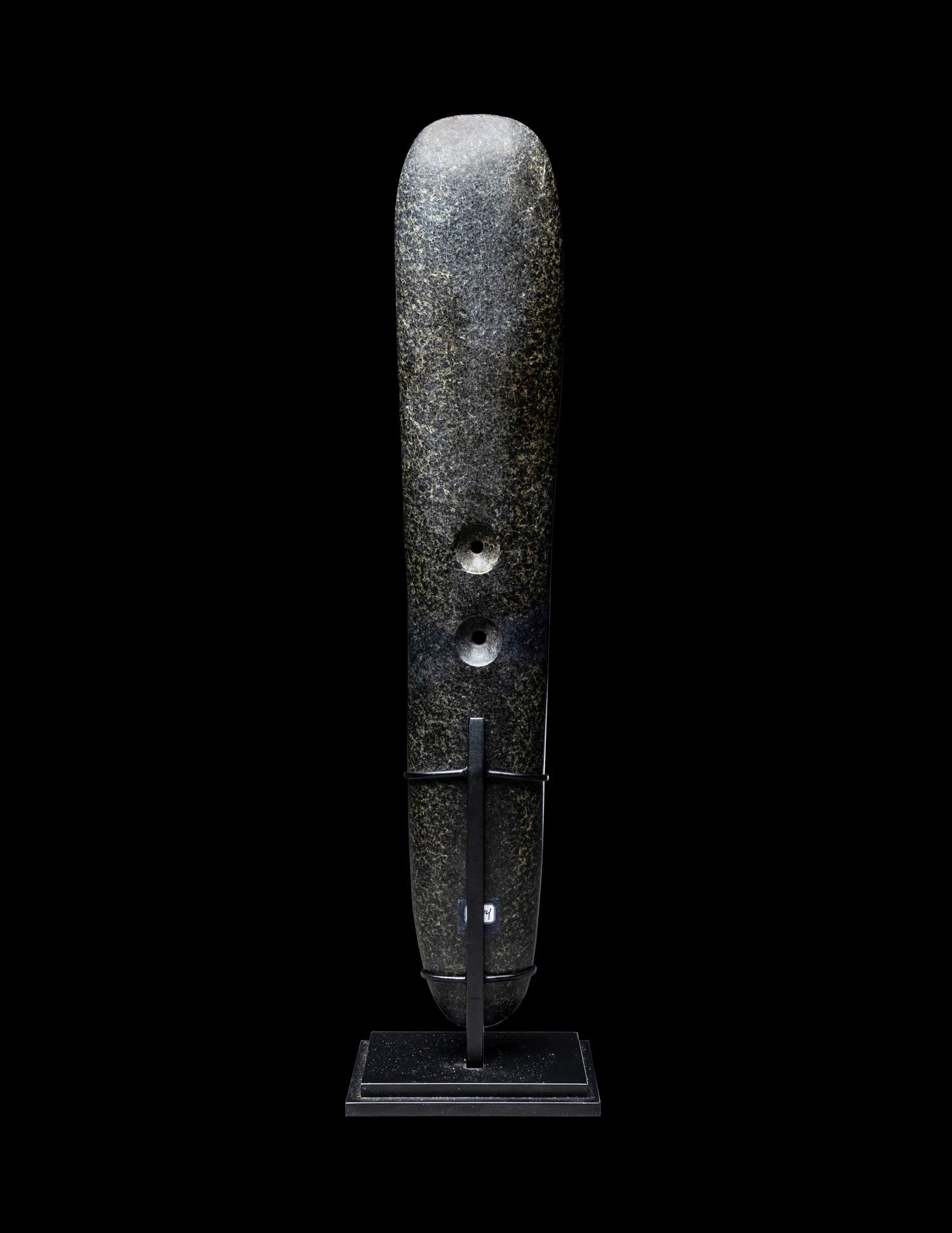 An Izapan Serpentine Engraved Celt
