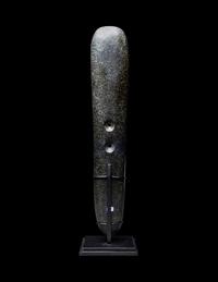 An Izapan Serpentine Engraved Celt