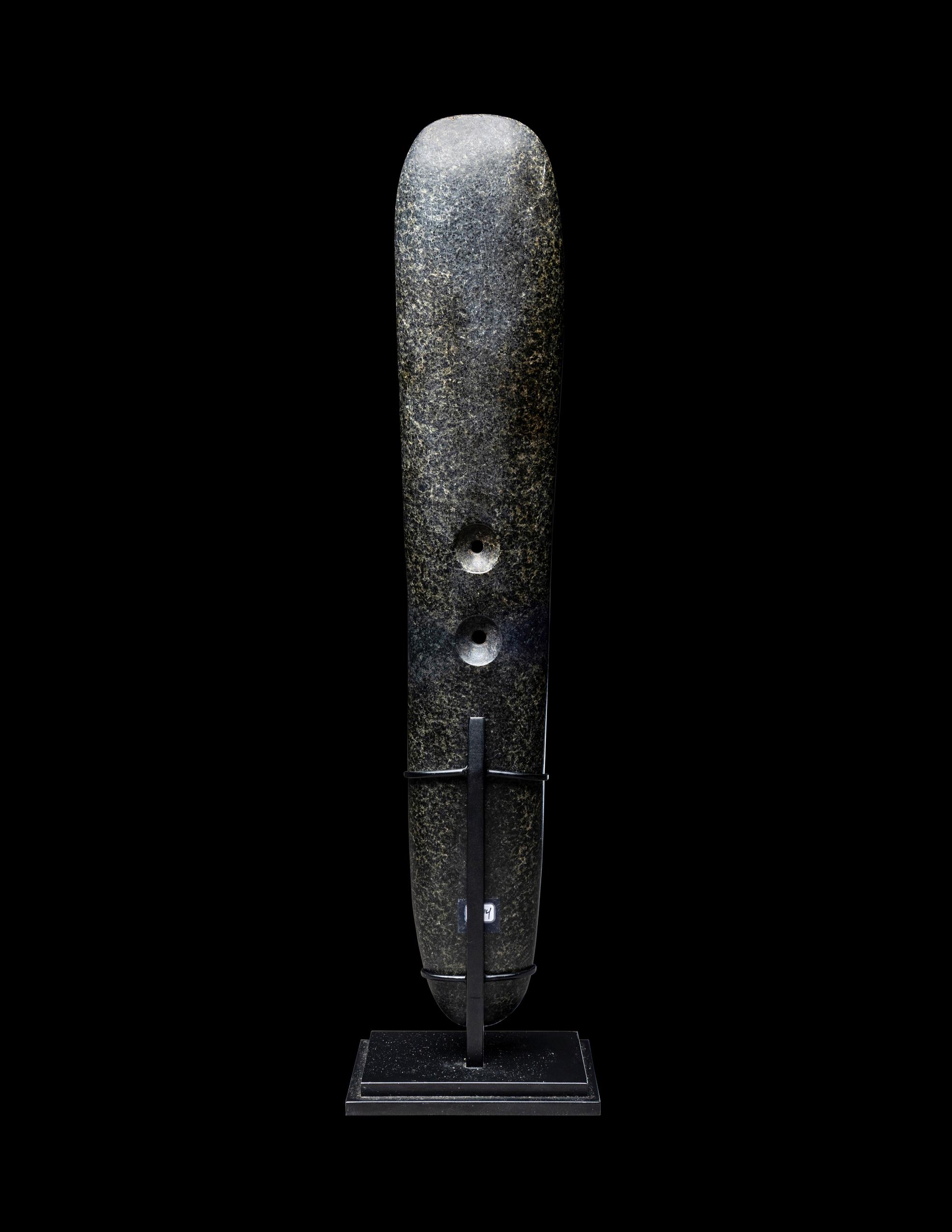 An Izapan Serpentine Engraved Celt