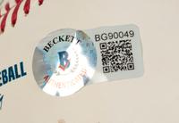 A Group of Chicago Cubs Hall of Fame Signed Autograph Baseballs (Beckett Authentication Services BAS Certified),