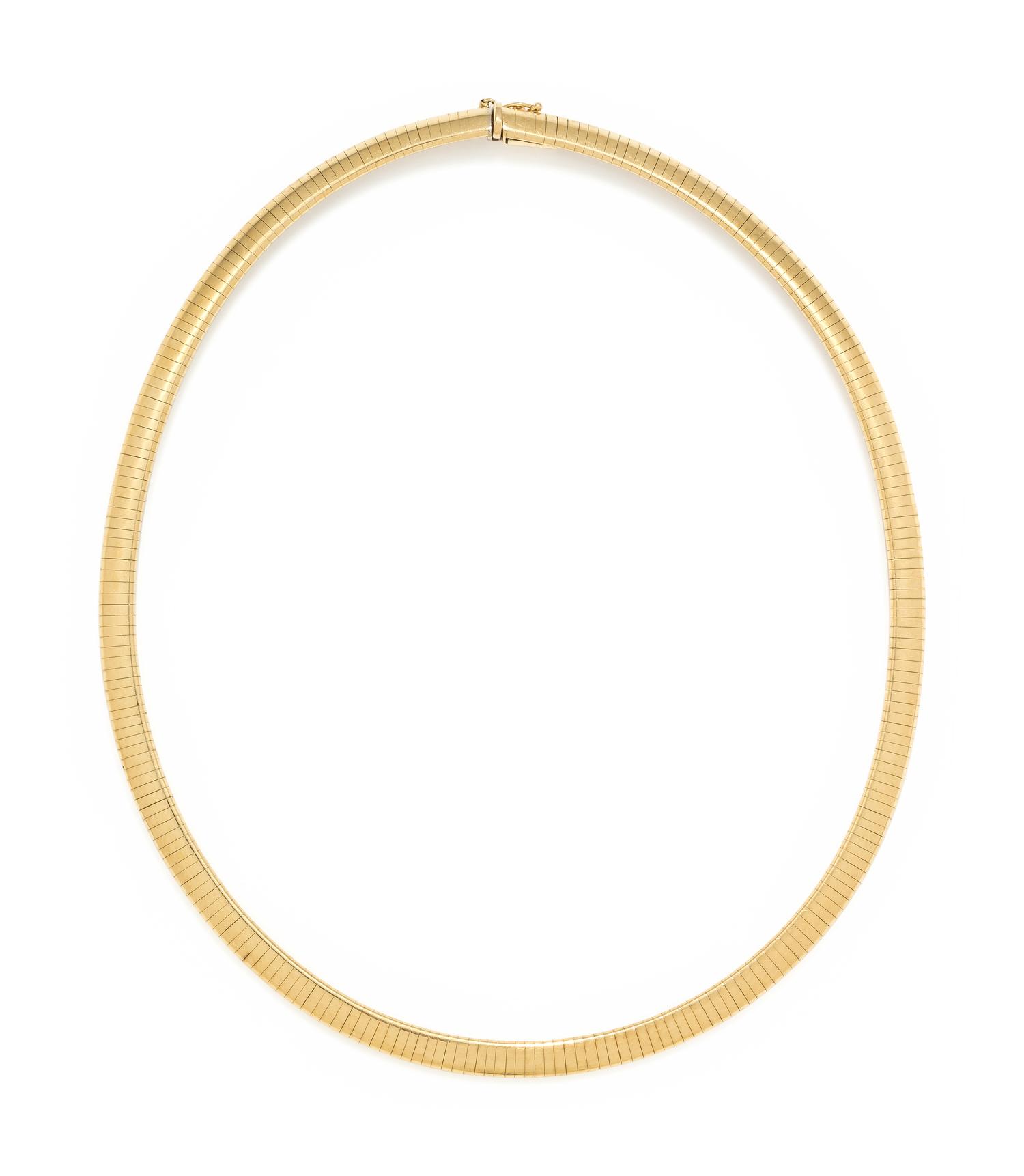 YELLOW GOLD NECKLACE