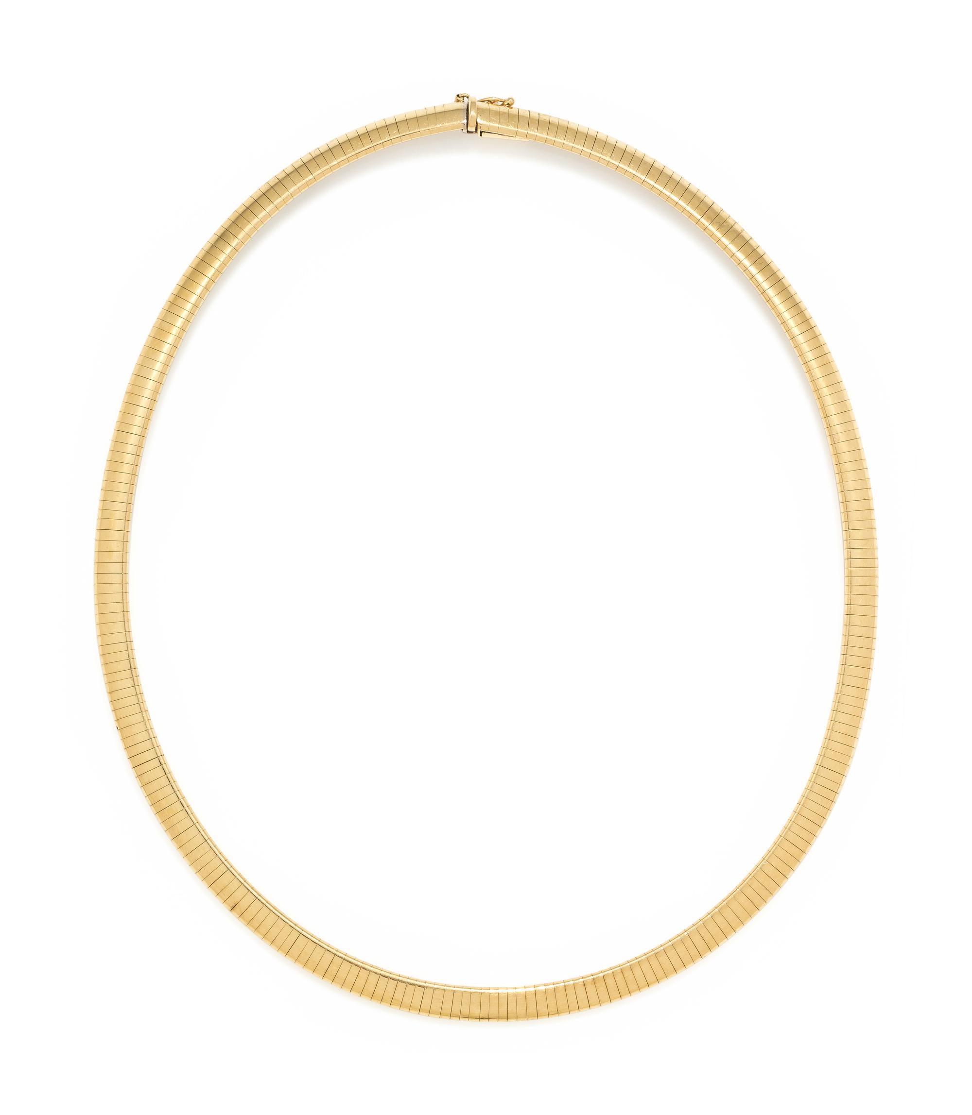 YELLOW GOLD NECKLACE
