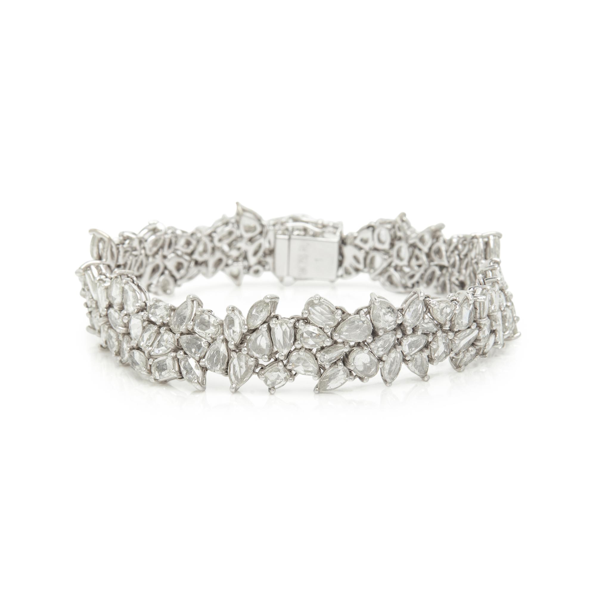 WHITE GOLD AND DIAMOND BRACELET