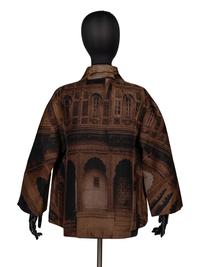 Ralph Rucci, Printed Silk Jacket