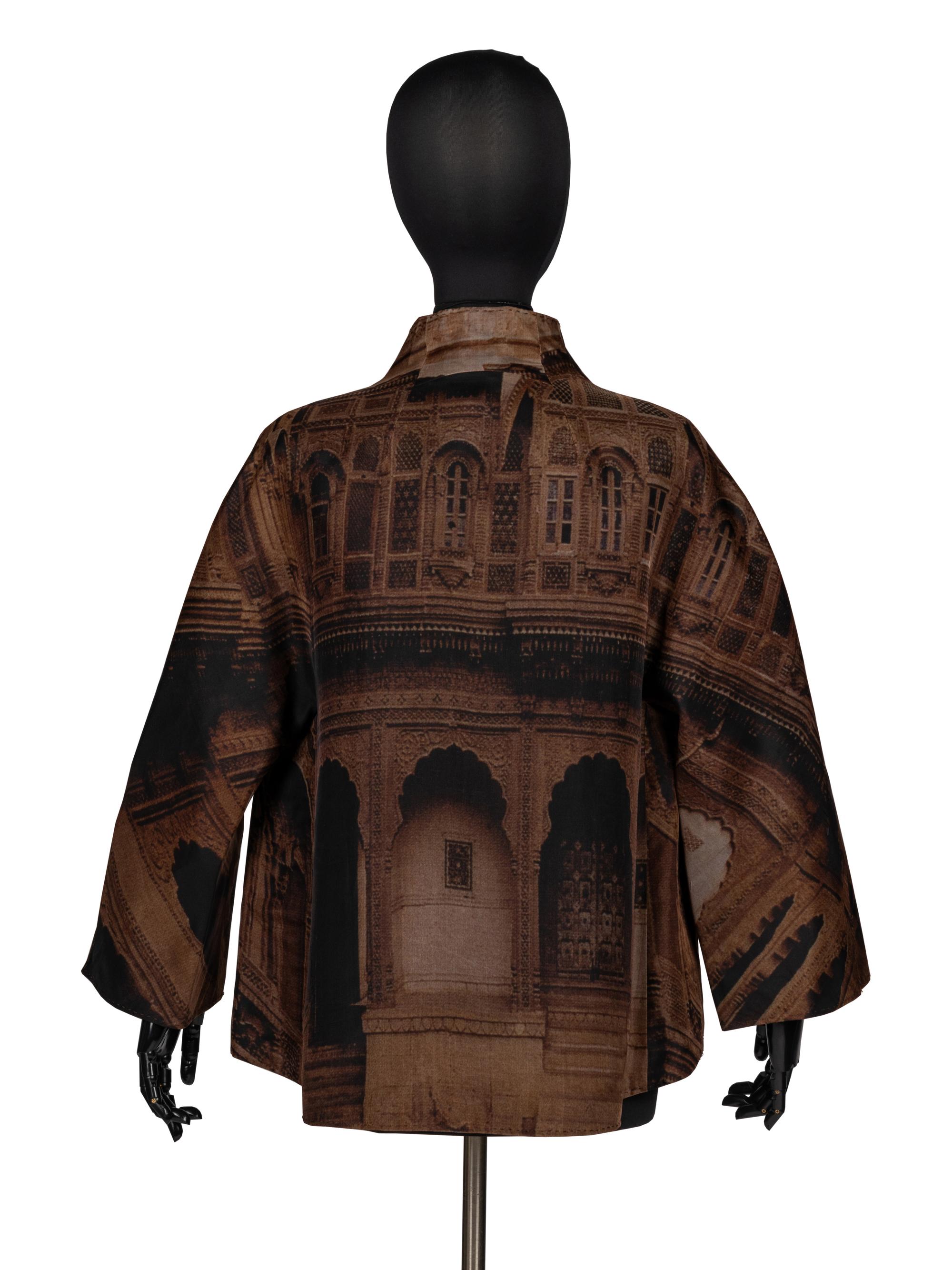 Ralph Rucci, Printed Silk Jacket