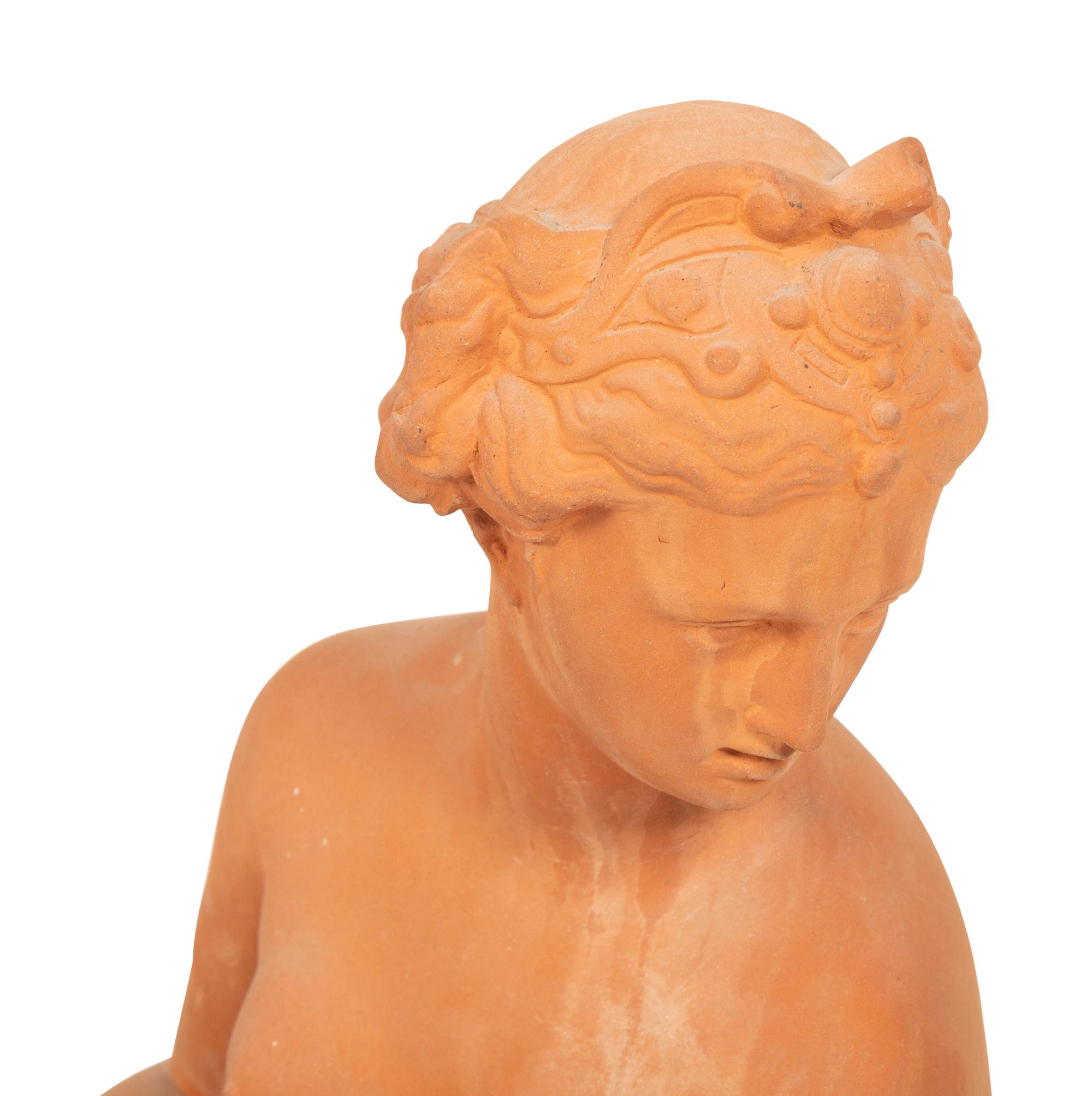 A Terracotta Sculpture of Salacia, Goddess of the Sea