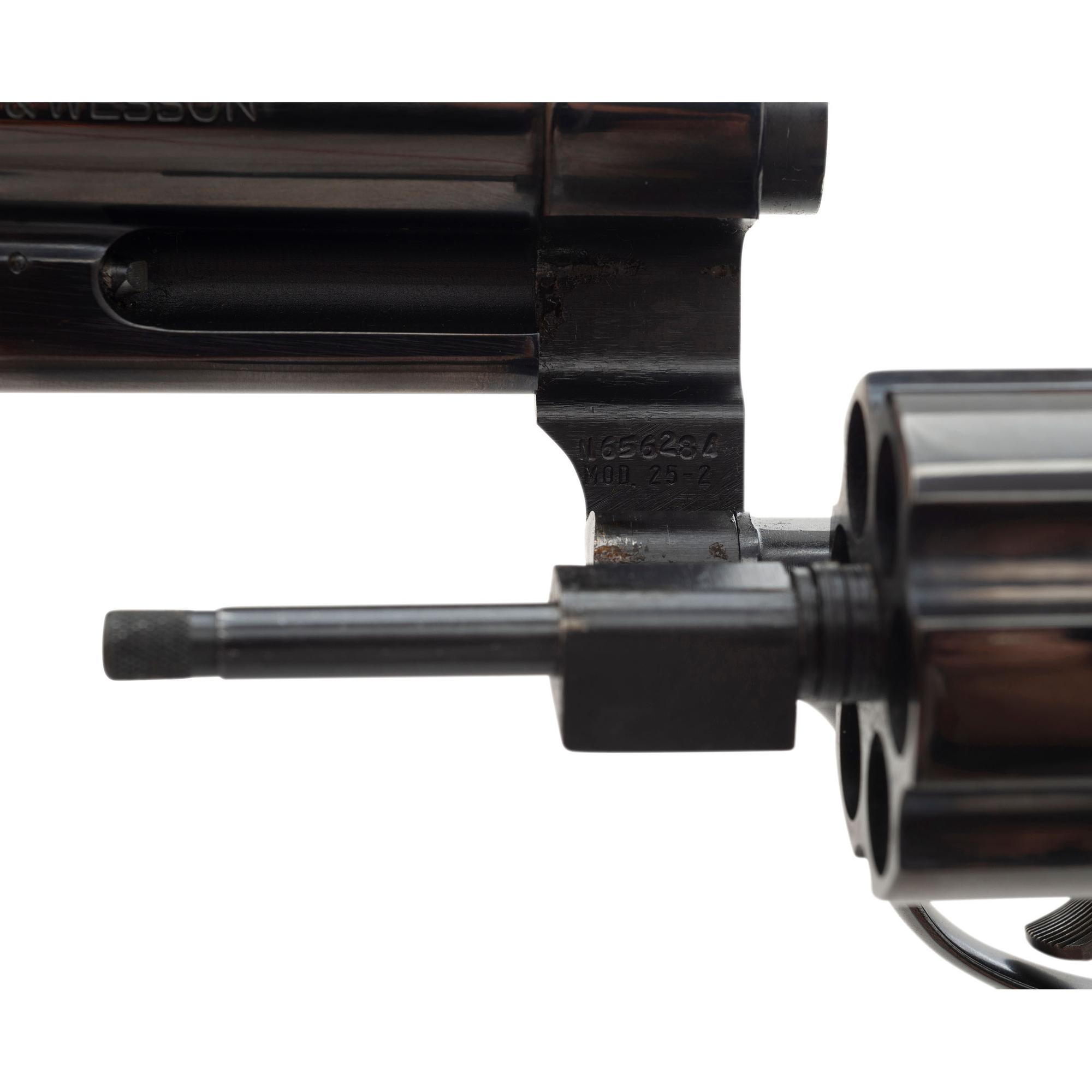*Smith & Wesson Model 25-2 Revolver with 6.5" Barrel in Wooden Case