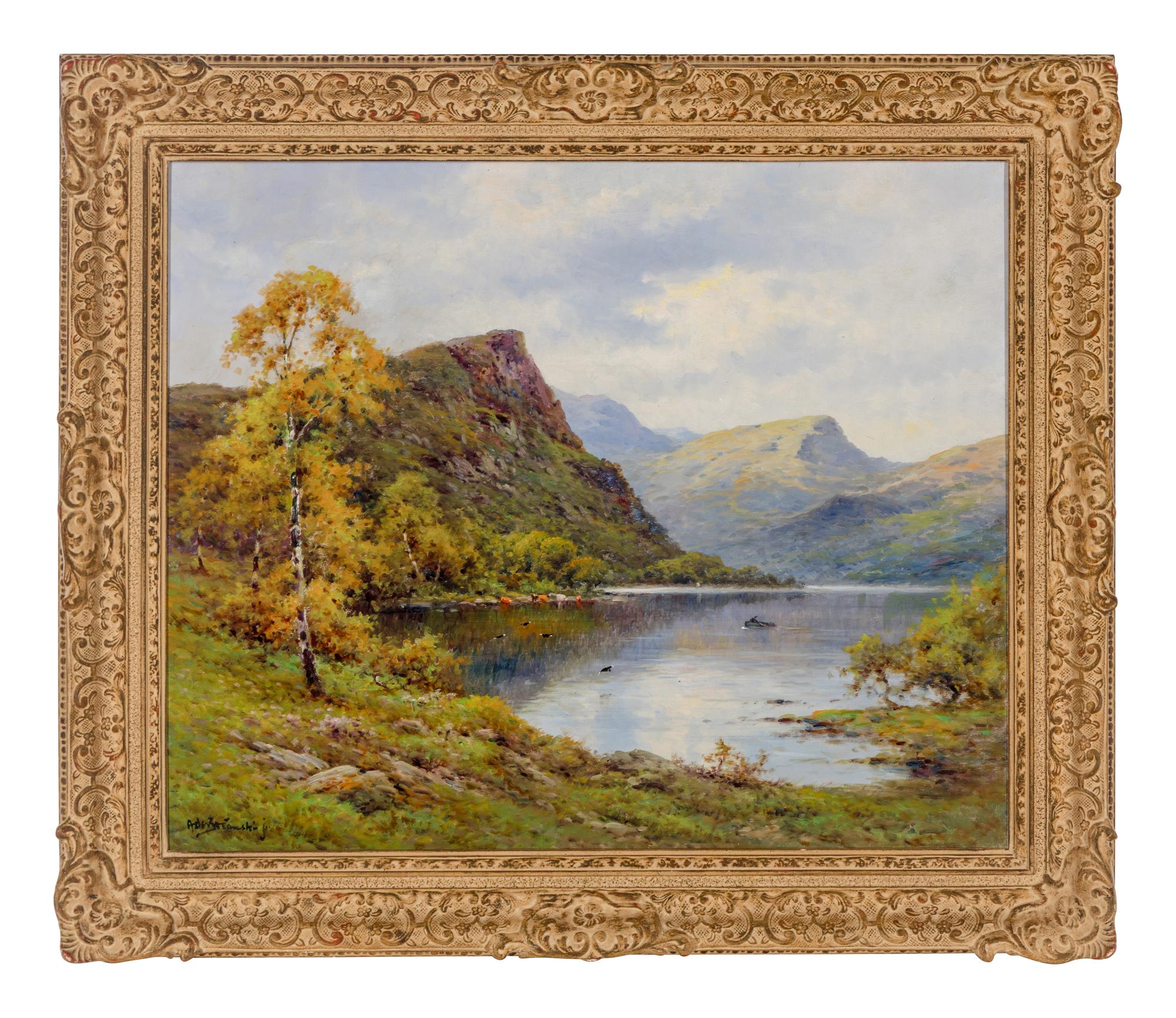 English Lakes, the Banks of Derwent Water