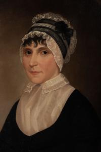 Ezra Ames (1768-1836), A Portrait of a Lady with White Bonnet